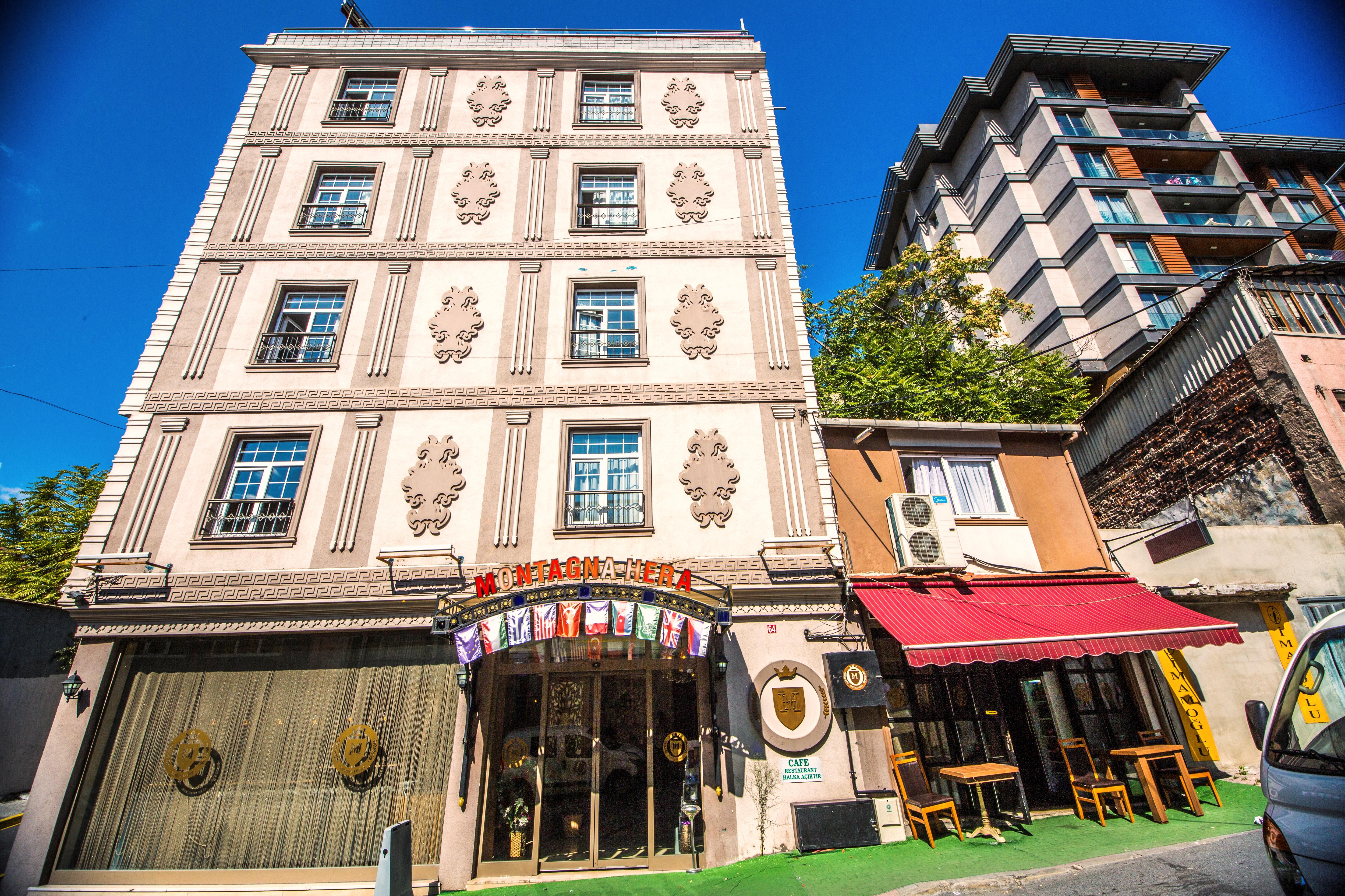 Montagna Hera Hotel Taksim Isztambul Kültér fotó